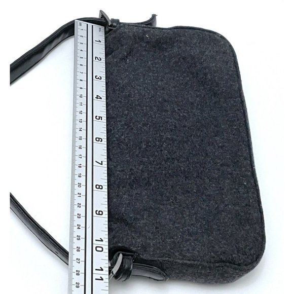 Vintage Y2K Gray Baguette Shoulder Micro Purse Mini Bag - Picture 7 of 7